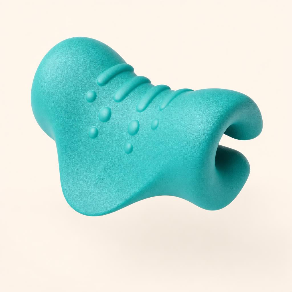 Desconecta el cuello de la tensión de la oficina